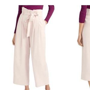 Rachel Roy Blush High-Waisted Paperbag Pants Sz 2